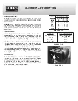 Preview for 6 page of King Industrial KC-3105C Instruction Manual