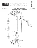 Предварительный просмотр 2 страницы King Industrial KC-32VS Service Manual