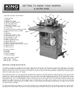 Preview for 5 page of King Industrial KC-351S Instruction Manual