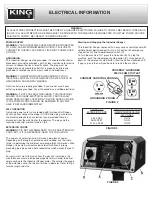 Preview for 4 page of King Industrial KC-366SH Instruction Manual