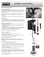 Preview for 8 page of King Industrial KC-366SH Instruction Manual