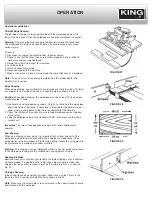 Preview for 13 page of King Industrial KC-366SH Instruction Manual