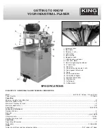 Предварительный просмотр 5 страницы King Industrial KC-382CFX Instruction Manual