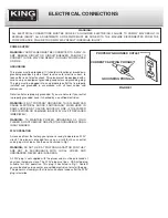 Preview for 5 page of King Industrial KC-390FX Instruction Manual