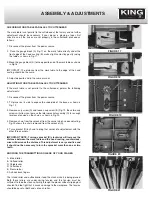 Preview for 10 page of King Industrial KC-390FX Instruction Manual