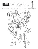 King Industrial KC-401V2F-5 Service Manual предпросмотр