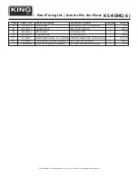 Предварительный просмотр 8 страницы King Industrial KC-40HC_5 Service Manual