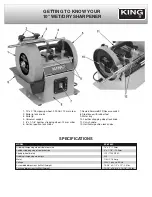 Preview for 5 page of King Industrial KC-4900S Instruction Manual