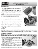 Preview for 8 page of King Industrial KC-4900S Instruction Manual