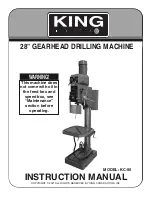 Предварительный просмотр 1 страницы King Industrial KC-50 Instruction Manual