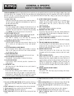 Предварительный просмотр 3 страницы King Industrial KC-526FX Instruction Manual