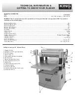 Preview for 4 page of King Industrial KC-530FXR Instruction Manual