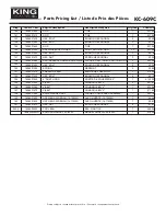 Preview for 6 page of King Industrial KC-609C Service Manual