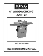 Preview for 1 page of King Industrial KC-60FX Instruction Manual