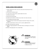 Preview for 16 page of King Industrial KC-60FX Instruction Manual