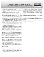 Preview for 4 page of King Industrial KC-6300C Instruction Manual