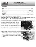 Предварительный просмотр 7 страницы King Industrial KC-6510G2 Instruction Manual