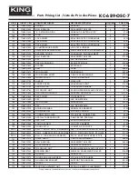 Preview for 6 page of King Industrial KC-689-OSC-7 Service Manual