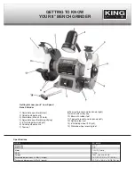 Предварительный просмотр 6 страницы King Industrial KC-895LS Instruction Manual