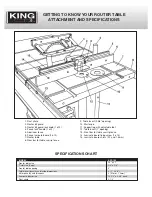 Предварительный просмотр 4 страницы King Industrial KRT-100 Instruction Manual