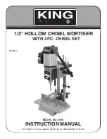 Preview for 1 page of King Industrial MA-1020 Instruction Manual