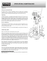 Предварительный просмотр 8 страницы King Industrial MA-1020 Instruction Manual