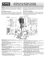 Preview for 5 page of King Industrial MA-1050ST Instruction Manual