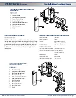 Предварительный просмотр 4 страницы King Instrument 7440 Series Installation Instructions