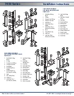 Предварительный просмотр 3 страницы King Instrument 7450 Series Installation Instructions