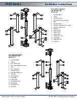 Предварительный просмотр 3 страницы King Instrument 7459 Series Installation Instructions