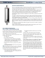 Предварительный просмотр 1 страницы King Instrument 7480 Series Installation Instructions