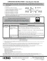 Preview for 4 page of KING Jack OA8001 Installation Instructions