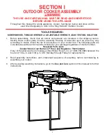 Preview for 9 page of King Kooker CS2016 Assembly Instructions And Use And Care Manual