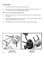 Предварительный просмотр 22 страницы King Kutter 999993 Operation And Parts Manual