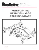 King Kutter Free Floating Product Manual предпросмотр