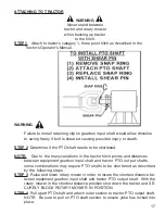 Preview for 17 page of King Kutter Rotary Mower Operation And Parts Manual