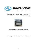 King Long XMQ6120C series Operating Manual preview