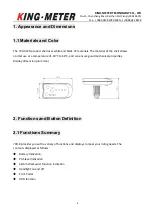 Предварительный просмотр 4 страницы King-Meter 790-R LED User Manual