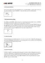 Preview for 11 page of King-Meter Digital II User Manual