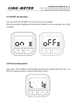 Preview for 8 page of King-Meter KM3209 User Manual