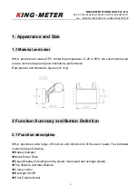 Preview for 5 page of King-Meter SW-U LCD User Manual