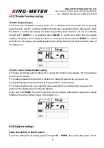 Preview for 21 page of King-Meter SW-U LCD User Manual