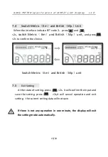 Preview for 18 page of King-Meter WH527-LCD User Manual