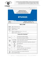 Предварительный просмотр 5 страницы King Pigeon RTU5025 Series User Manual