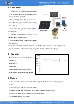 Предварительный просмотр 2 страницы King Pigeon SLP1210-P Instruction Manual