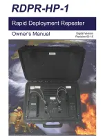 King Radios RDPR-HP-1 Owner'S Manual preview