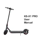 King Song KS-X1 PRO User Manual предпросмотр