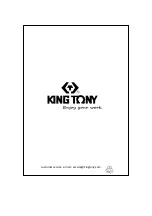 Preview for 8 page of King Tony 44704 Safety Instructions And Instruction Manual