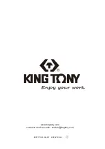 Предварительный просмотр 4 страницы King Tony 9TY1341-02 Operation Manual