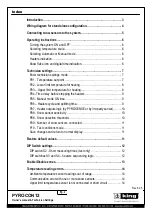 Preview for 2 page of KING 42322 Owner'S Manual & Technician Settings